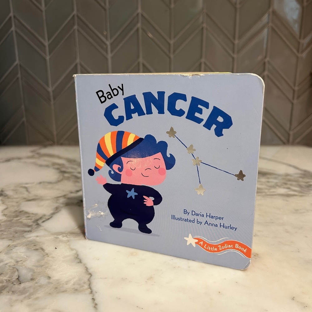 $5 ADD ON baby cancer astrology book no size added lovevery jelly cats Zara